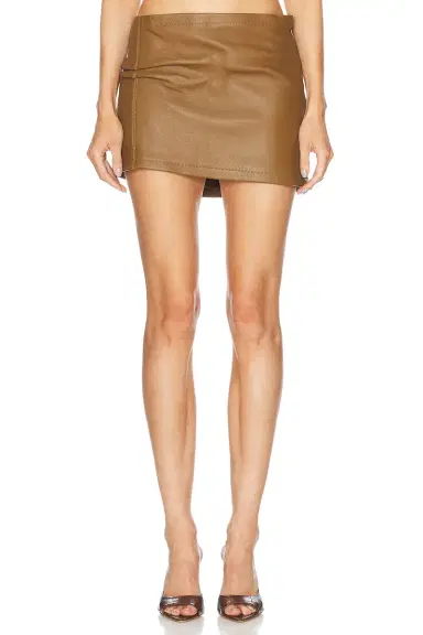 Jade Cropper Mini Leather Skirt | Thumbnail 1