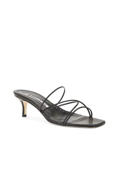 Manolo Blahnik Ninfemu 50 Nappa Sandal | Thumbnail 2