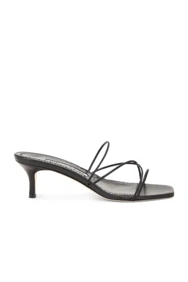 Manolo Blahnik Ninfemu 50 Nappa Sandal | Thumbnail 1