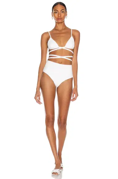Matteau High Waist Bikini Bottom | Thumbnail 4