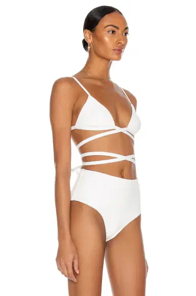 Matteau Wrap Triangle Bikini Top | Thumbnail 2