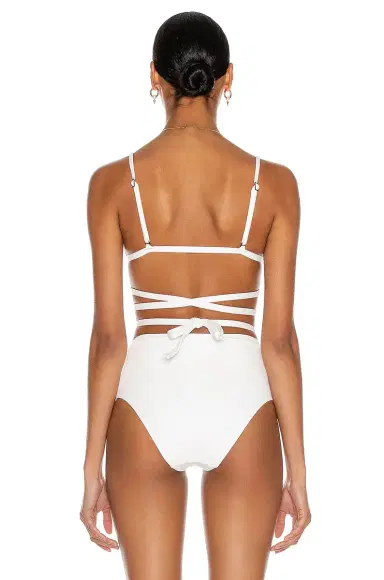 Matteau Wrap Triangle Bikini Top | Thumbnail 3