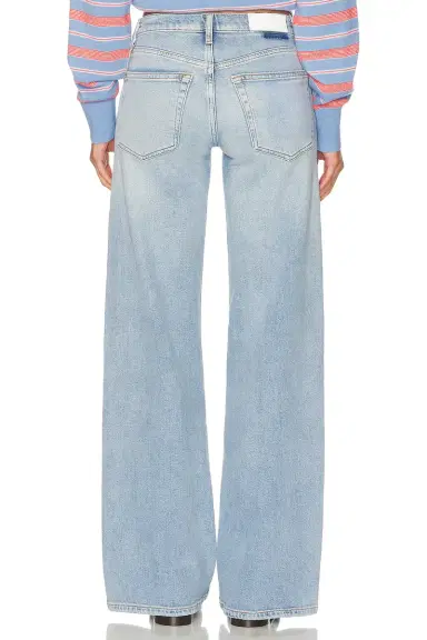 RE/DONE Mid Rise Wide Leg Jeans | Thumbnail 6