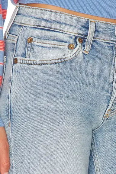 RE/DONE Mid Rise Wide Leg Jeans | Thumbnail 8