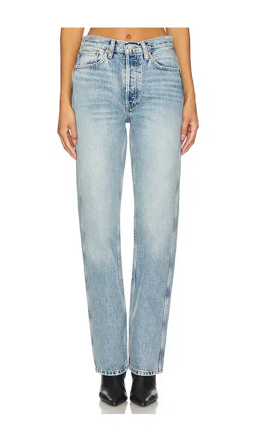 90s High Rise Loose Jeans
