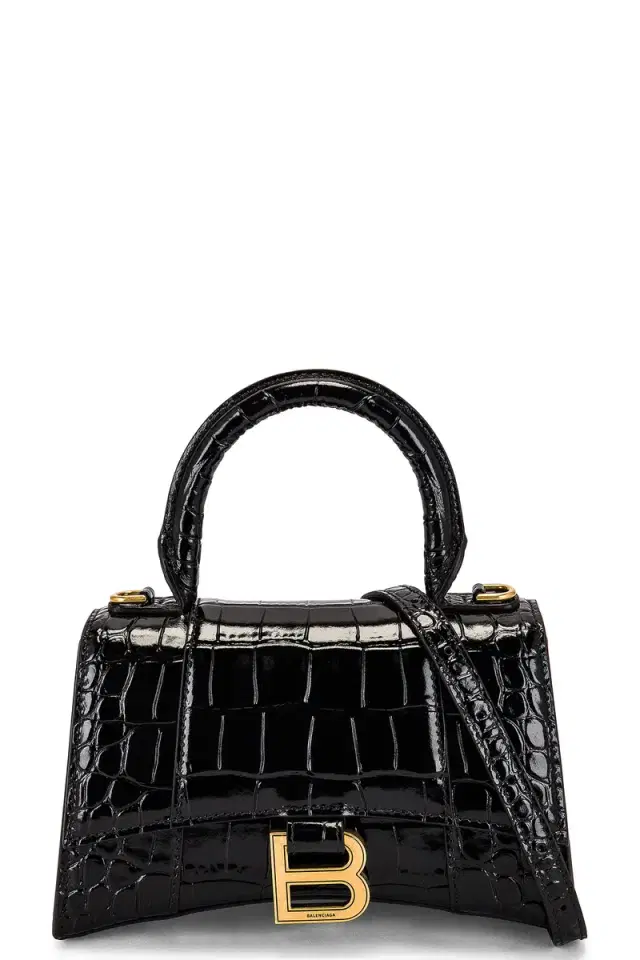 Balenciaga XS Hourglass Top Handle Bag