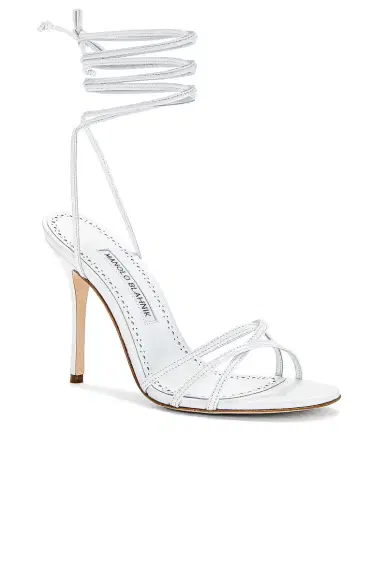 Manolo Blahnik Leva 105 Leather Sandal | Thumbnail 2 Manolo Blahnik Leva 105 Leather Sandal | Thumbnail 2