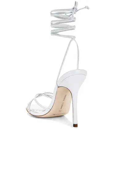 Manolo Blahnik Leva 105 Leather Sandal | Thumbnail 3 Manolo Blahnik Leva 105 Leather Sandal | Thumbnail 3