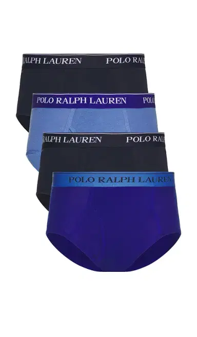 Polo Ralph Lauren Mid Rise Brief 4 Pack | Thumbnail 1