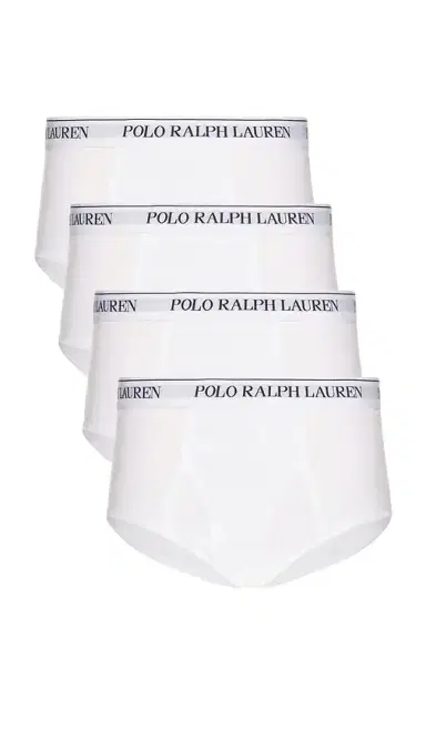Polo Ralph Lauren Mid Rise Brief 4 Pack | Thumbnail 1