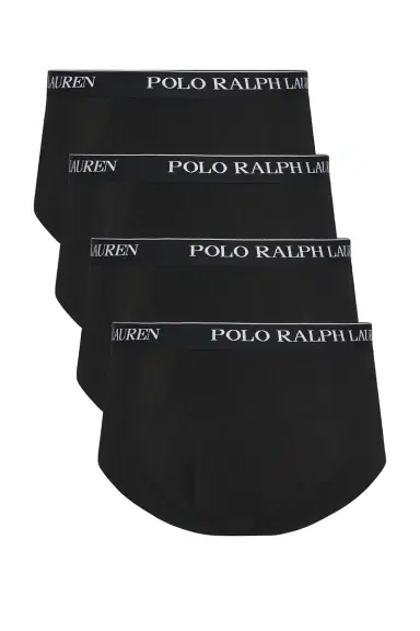 Polo Ralph Lauren Mid Rise Brief 4 Pack | Thumbnail 3