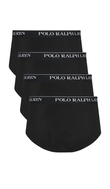 Polo Ralph Lauren Mid Rise Brief 4 Pack | Thumbnail 1