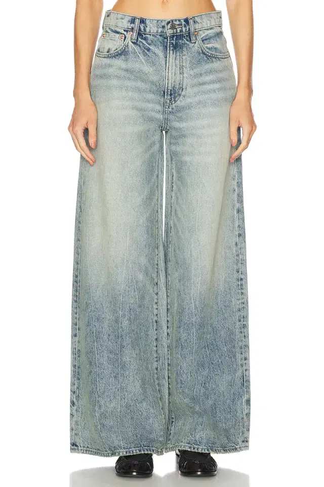 Luna Mid Rise Baggy Jeans