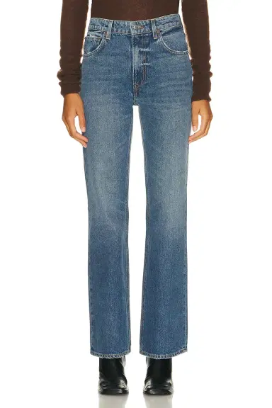GRLFRND Melanie Petite High Rise Boot Cut Jeans | Thumbnail 3