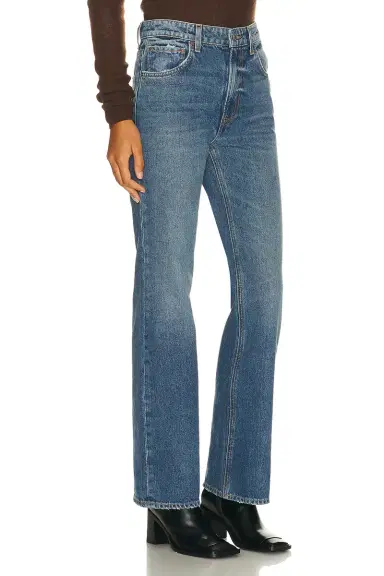 GRLFRND Melanie Petite High Rise Boot Cut Jeans | Thumbnail 4