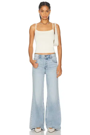 GRLFRND x Maggie MacDonald Jade Low Rise Relaxed Flare Jeans | Thumbnail 6 GRLFRND x Maggie MacDonald Jade Low Rise Relaxed Flare Jeans | Thumbnail 6