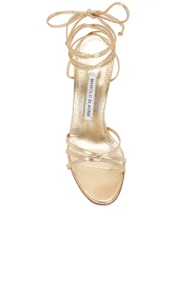 Manolo Blahnik Leva 105 Leather Sandal | Thumbnail 4 Manolo Blahnik Leva 105 Leather Sandal | Thumbnail 4