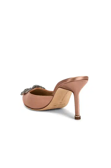 Manolo Blahnik Hangisimu 70 Mule | Thumbnail 3 Manolo Blahnik Hangisimu 70 Mule | Thumbnail 3