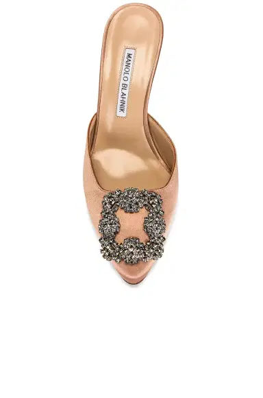Manolo Blahnik Hangisimu 70 Mule | Thumbnail 4 Manolo Blahnik Hangisimu 70 Mule | Thumbnail 4