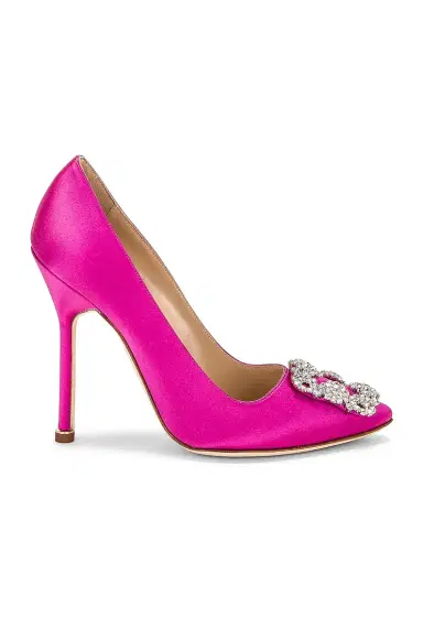 Manolo Blahnik Hangisi 115 Pump | Thumbnail 1 Manolo Blahnik Hangisi 115 Pump | Thumbnail 1