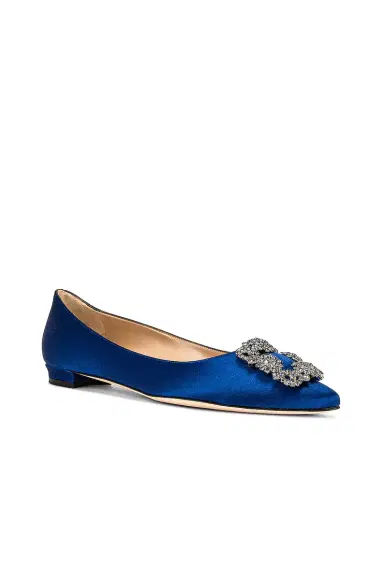 Manolo Blahnik Hangisi Flat | Thumbnail 2 Manolo Blahnik Hangisi Flat | Thumbnail 2