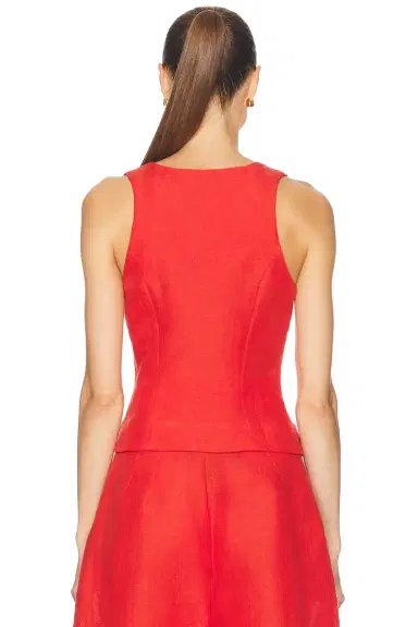 Matthew Bruch Scoop Neck Vest | Thumbnail 3