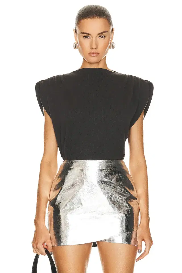 The Sei Gathered Shoulder Sweater
