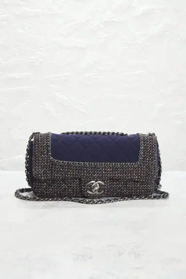 Chanel Chanel Tweed Flap Bag | Thumbnail 2 Chanel Chanel Tweed Flap Bag | Thumbnail 2