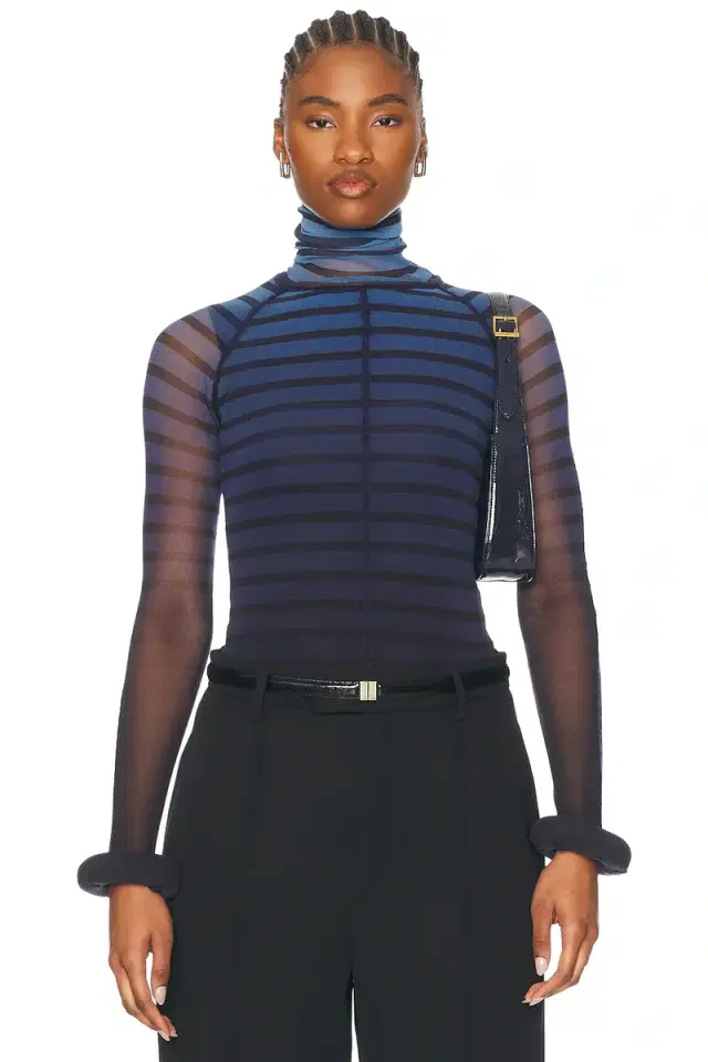 Jean Paul Gaultier 3d Cuff Long Sleeve Top