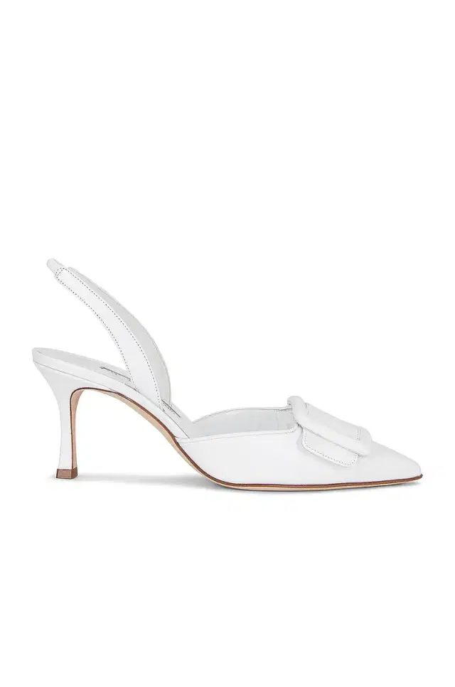 Manolo Blahnik Maysli 70 Nappa Slingback