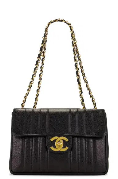 Chanel Chanel Caviar Jumbo Mademoiselle Flap Bag | Thumbnail 1 Chanel Chanel Caviar Jumbo Mademoiselle Flap Bag | Thumbnail 1