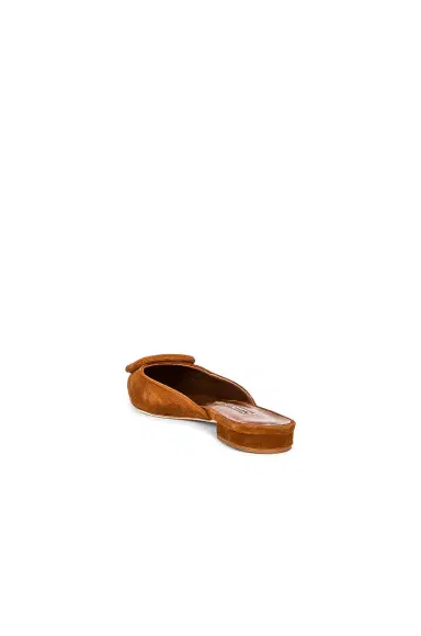Manolo Blahnik Maysale 10 Suede Mule | Thumbnail 3