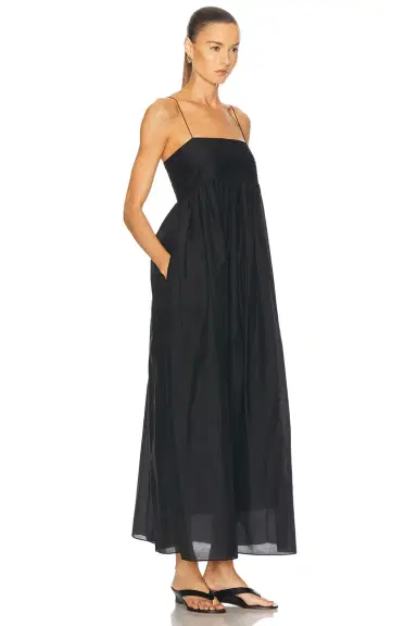 Matteau Empire Pintuck Bodice Dress | Thumbnail 2 Matteau Empire Pintuck Bodice Dress | Thumbnail 2