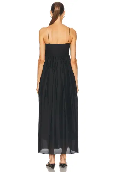 Matteau Empire Pintuck Bodice Dress | Thumbnail 3 Matteau Empire Pintuck Bodice Dress | Thumbnail 3