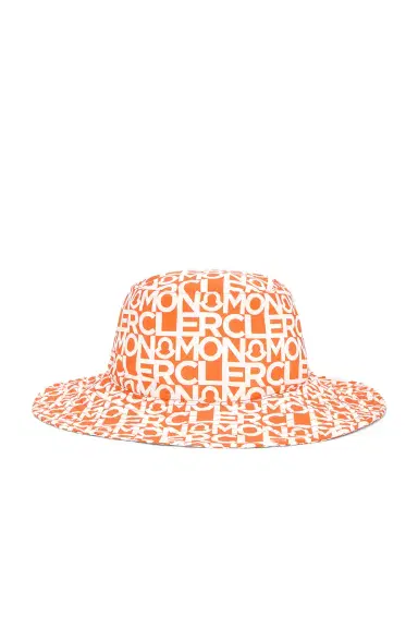 Moncler Logo Print Bucket Hat | Thumbnail 3 Moncler Logo Print Bucket Hat | Thumbnail 3