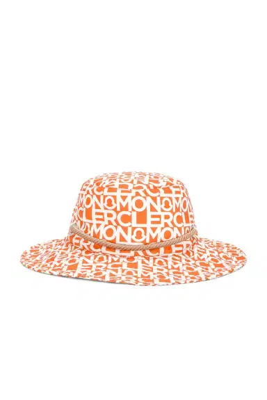 Moncler Logo Print Bucket Hat | Thumbnail 4 Moncler Logo Print Bucket Hat | Thumbnail 4