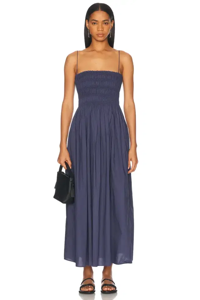 Shirred Bodice Dress
