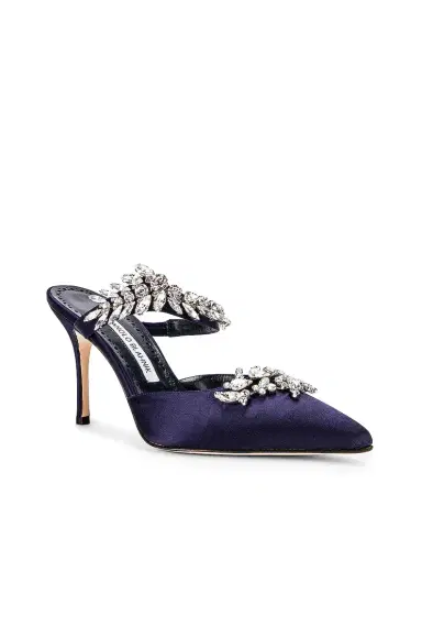 Manolo Blahnik Lurum 90 Mule | Thumbnail 3 Manolo Blahnik Lurum 90 Mule | Thumbnail 3