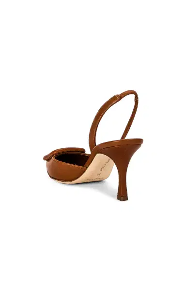 Manolo Blahnik Maysli 70 Nappa Slingback | Thumbnail 3 Manolo Blahnik Maysli 70 Nappa Slingback | Thumbnail 3