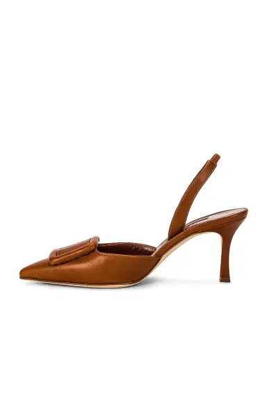 Manolo Blahnik Maysli 70 Nappa Slingback | Thumbnail 5 Manolo Blahnik Maysli 70 Nappa Slingback | Thumbnail 5