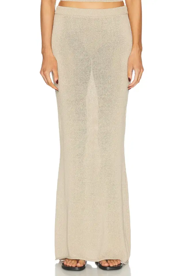 SEROYA Kora Knit Maxi Skirt