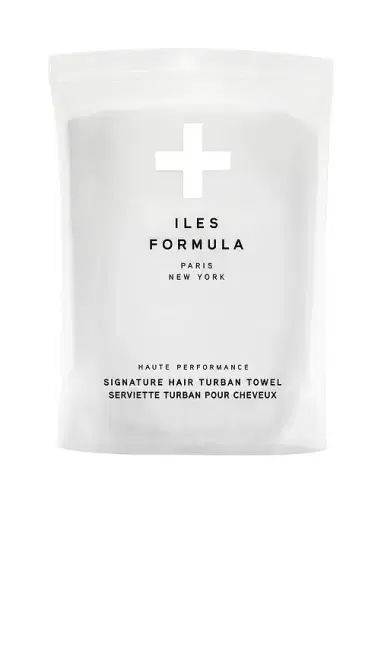 Iles Formula Signature Hair Turban Towel | Thumbnail 1
