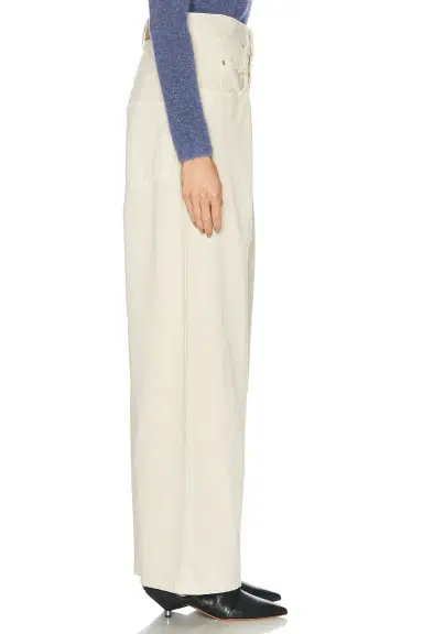 ISABEL MARANT ÉTOILE Rachelle Wide Leg Jeans | Thumbnail 3