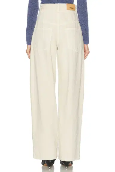 ISABEL MARANT ÉTOILE Rachelle Wide Leg Jeans | Thumbnail 4