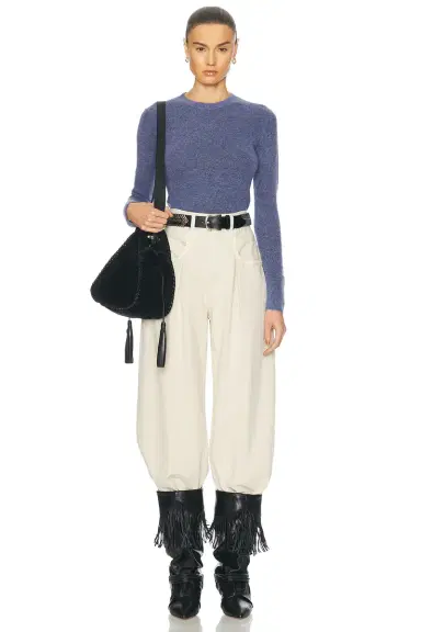 ISABEL MARANT ÉTOILE Rachelle Wide Leg Jeans | Thumbnail 5