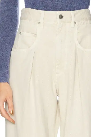 ISABEL MARANT ÉTOILE Rachelle Wide Leg Jeans | Thumbnail 6