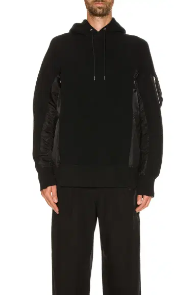 Sacai Sponge Sweat x MA-1 Hoodie | Thumbnail 3 Sacai Sponge Sweat x MA-1 Hoodie | Thumbnail 3