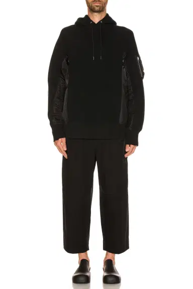 Sacai Sponge Sweat x MA-1 Hoodie | Thumbnail 4 Sacai Sponge Sweat x MA-1 Hoodie | Thumbnail 4
