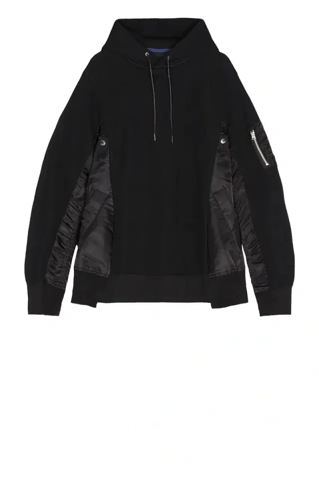 Sacai Sponge Sweat x MA-1 Hoodie