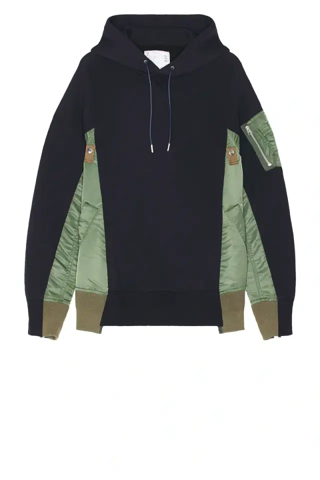 Sponge Sweat X Nylon Twill Hoodie